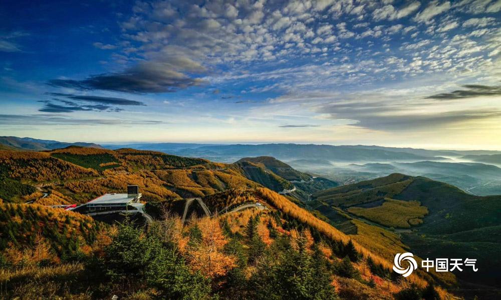 深秋登高六盤山 高空俯瞰固原城