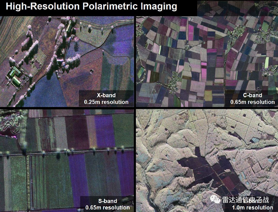 機載polinsar系統新體制sar成像結果對比