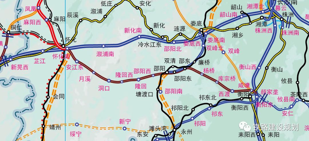 速看邵東隆回等多地車站改名了懷邵衡鐵路通車倒計時