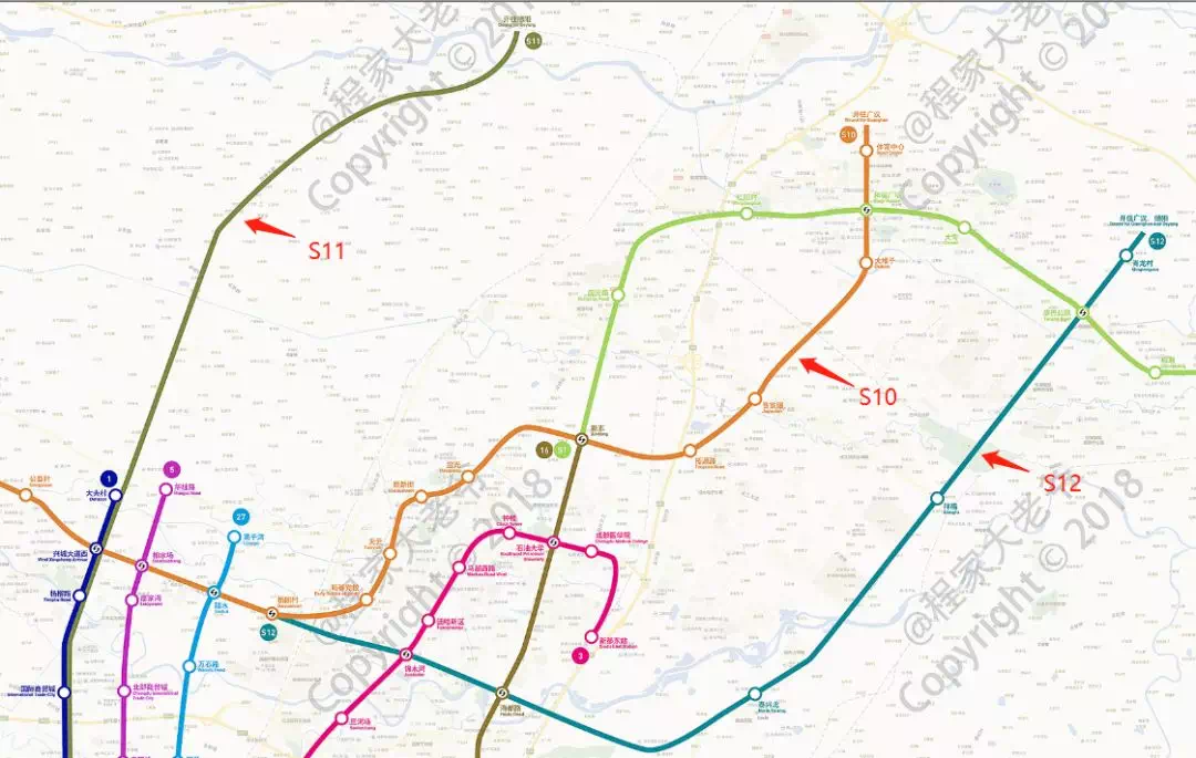 青白江s12高清路线图图片