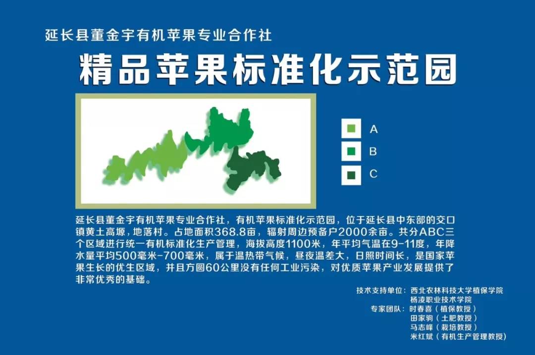 延长县董金宇有机苹果专业合作社生产基地位于黄土高原