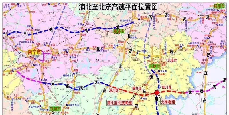 南玉高速线路图及站点图片