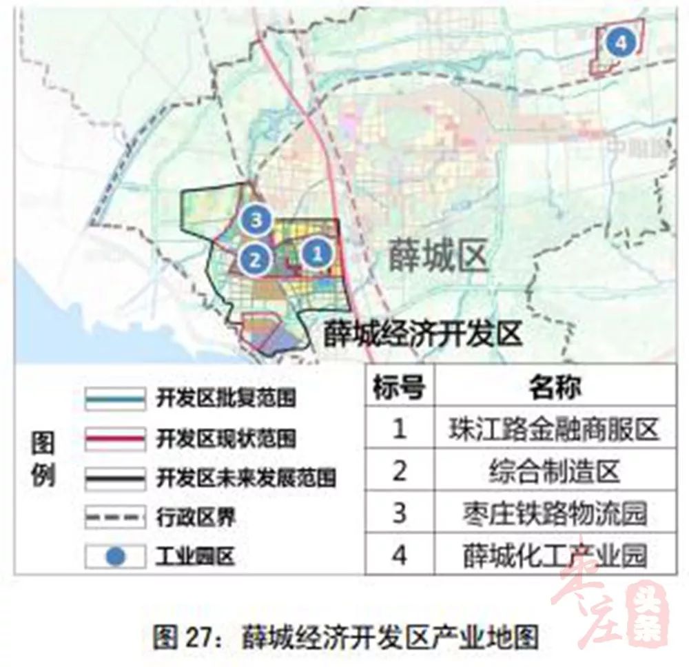 枣庄2030年城市规划图图片