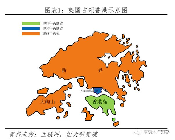 香港地图区域划分图片