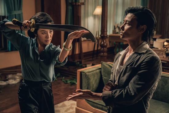 楊紫瓊與張晉合作新戲 拍《臥虎藏龍》時曾「一腳」結緣 娛樂 第1張