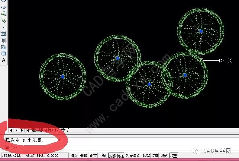 cad统计苗木数量小技巧