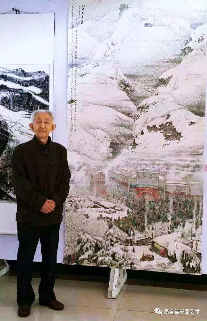 画家介绍唐宏作品《芦塘清幽图》花鸟画家唐宏,师从何水法先生,笔调