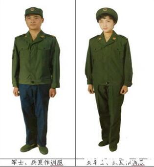 第二套軍銜服裝最有開放意識的軍服87式軍服