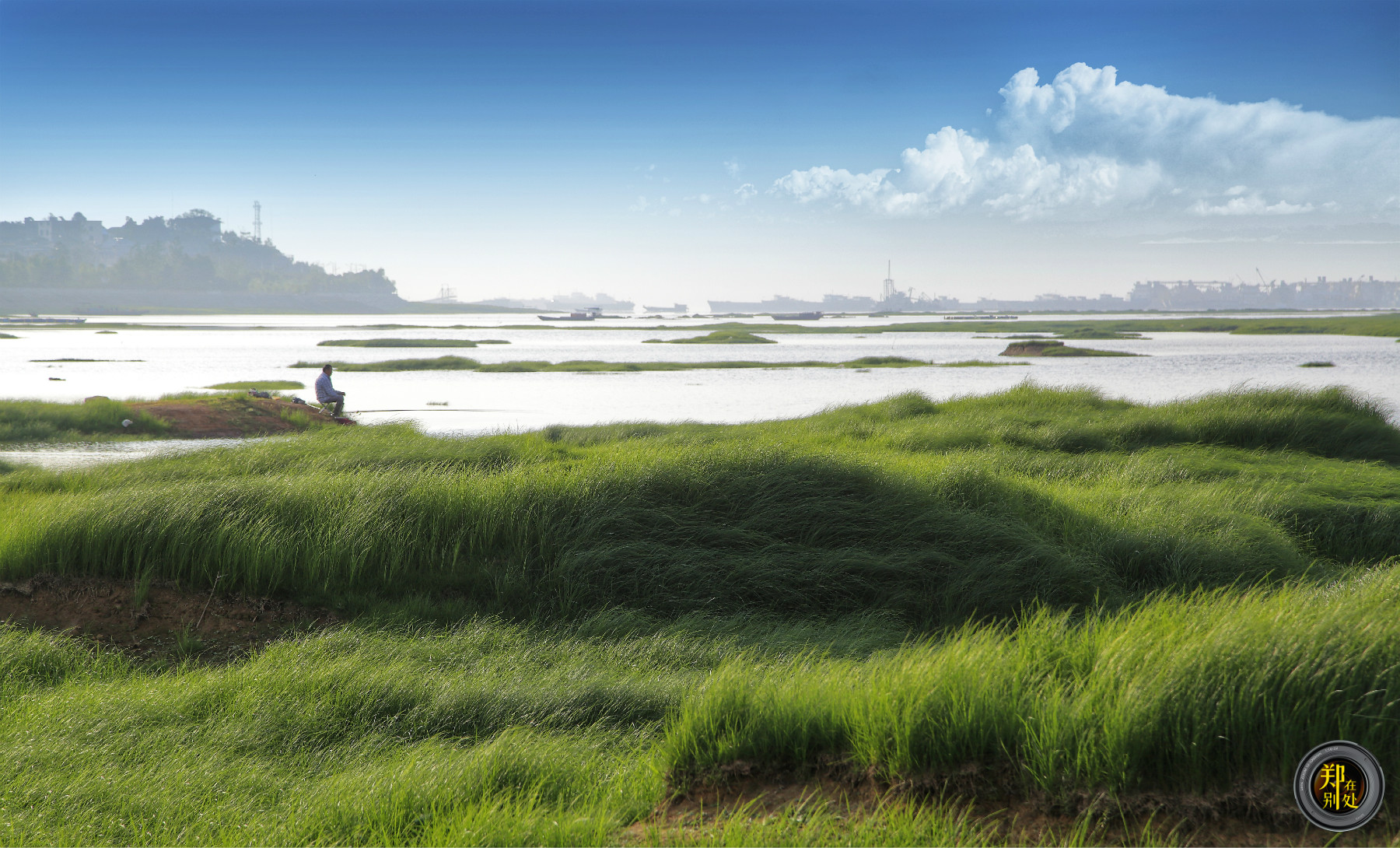 鄱阳湖水位下降,风景迷人也让人心忧