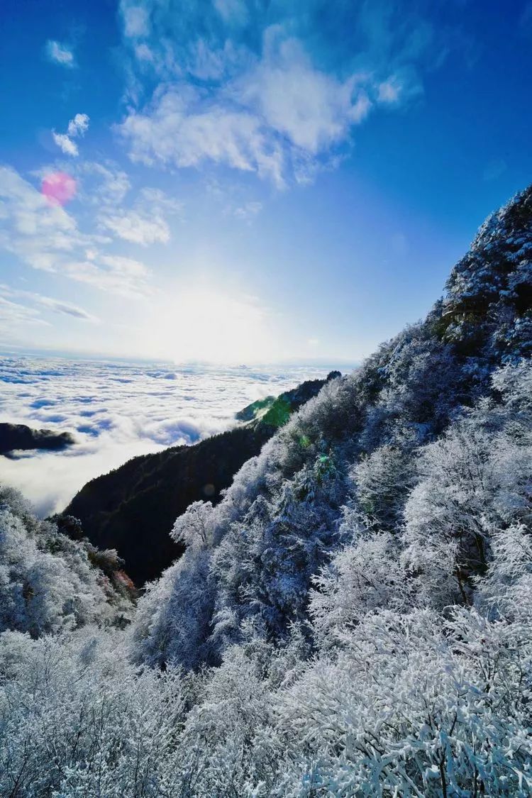 你以為只有八臺山有雪嗎達州這個地方也有