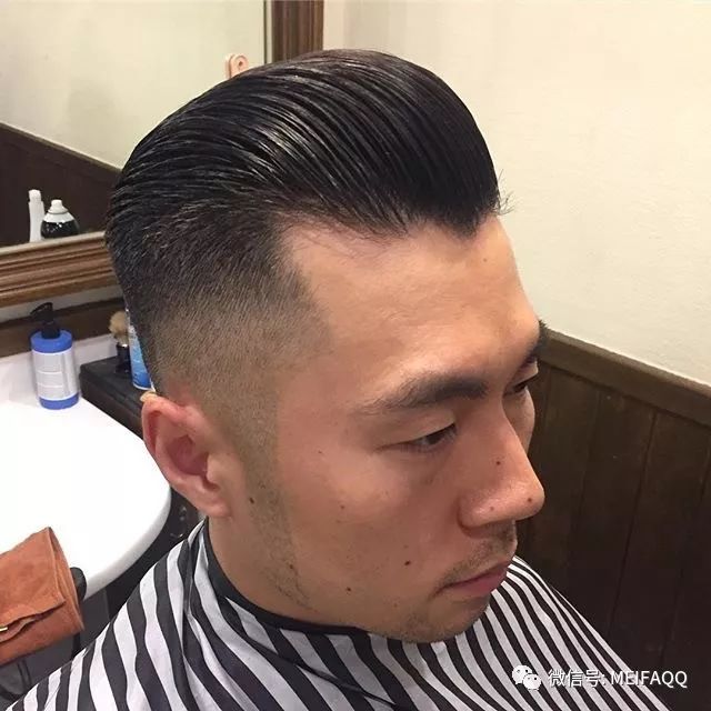 美式barber发型图片