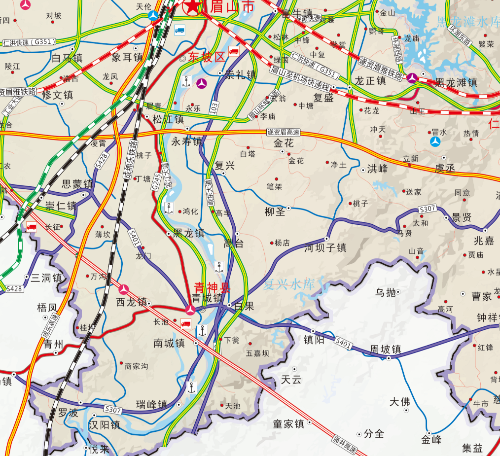 四川省引大济岷路线图图片