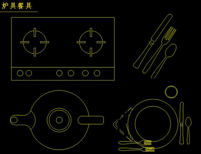 家電,餐具,潔具,植物,門窗,裝飾,人物,汽車等多個平面圖庫,方便cad