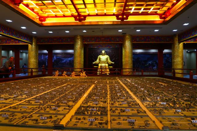 唐长安城模型大唐芙蓉园一 ,大唐芙蓉园在西安,最具代表性的唐朝皇家