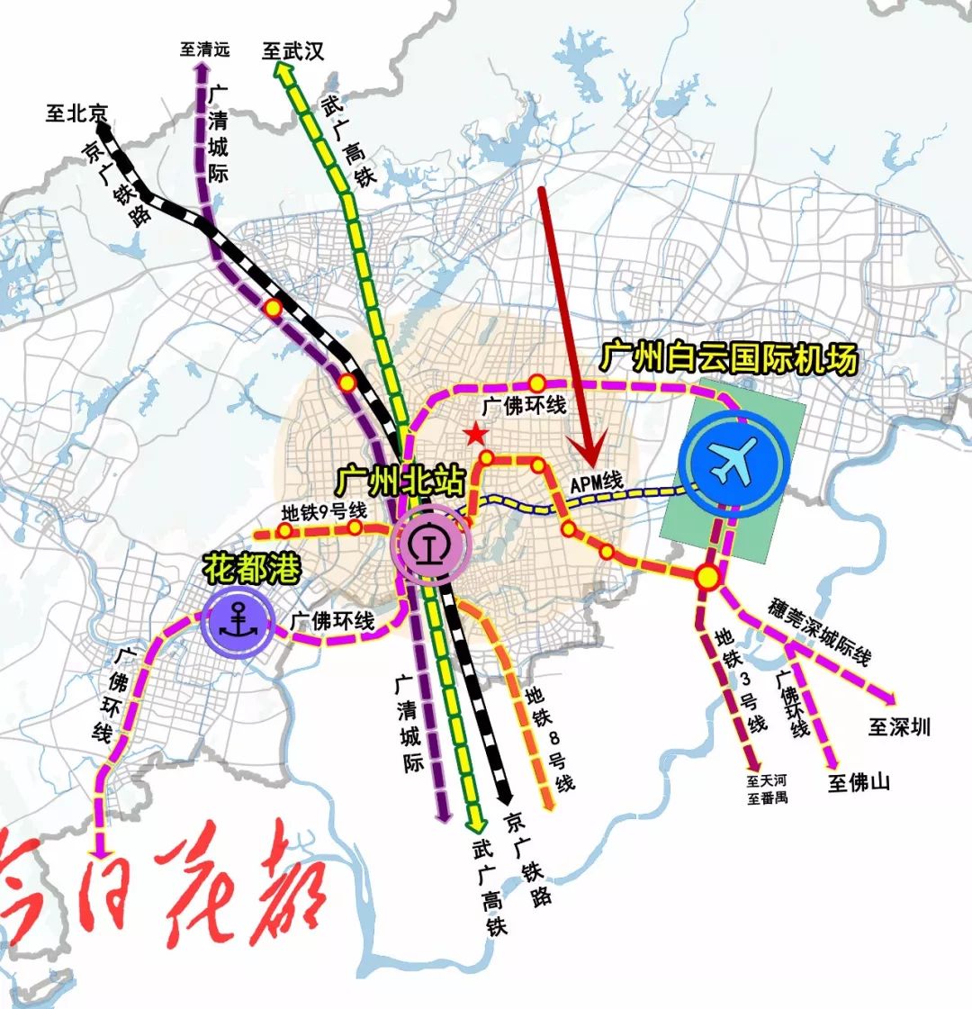 2022花都城市规划图图片