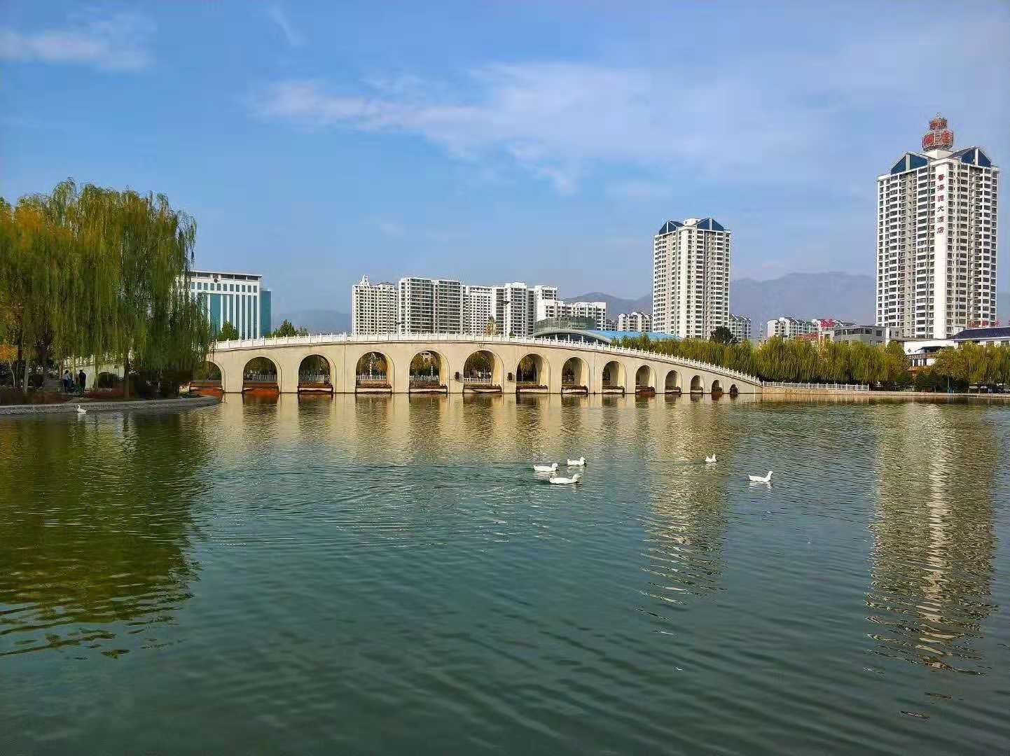 临夏太极岛,蓝色黄河之畔,一座被国家地理遗忘的塞上小江南