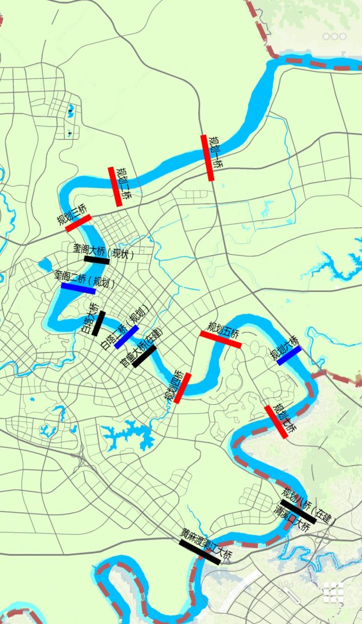 广安中心城区的道路交通这样规划,你满意吗?