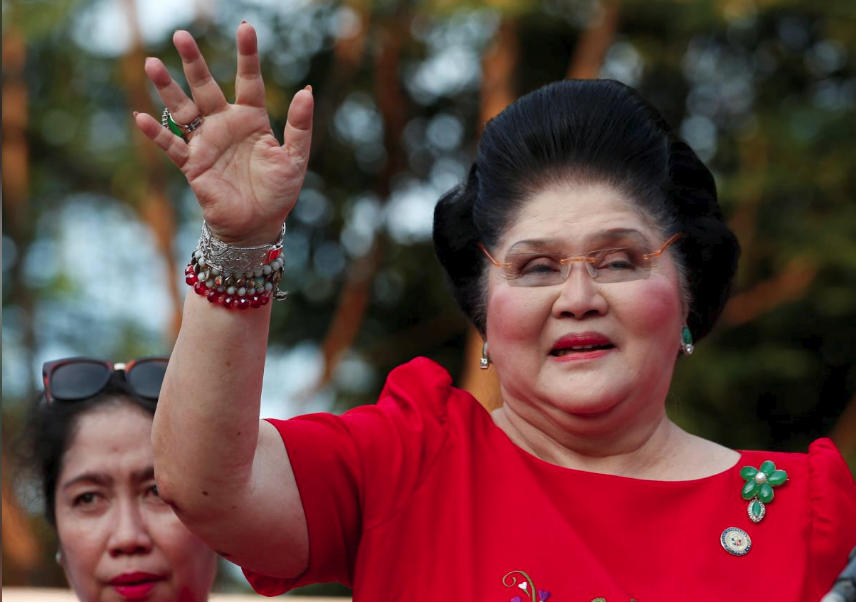 89岁菲律宾前总统夫人被控贪污 面临至少42年监禁