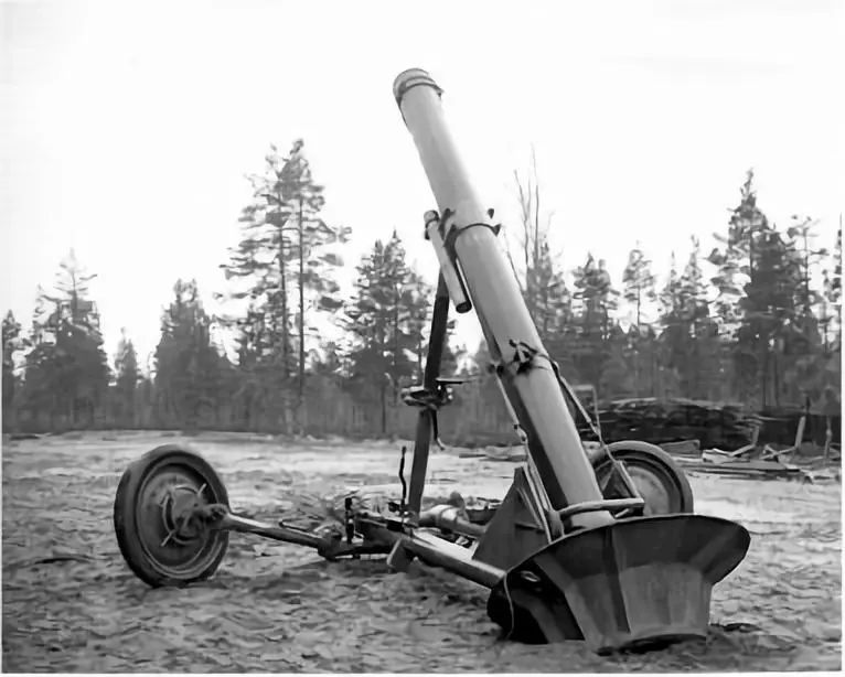 二战苏德步兵喜欢的大喷子m1938型120毫米迫击炮简史