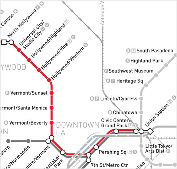 地铁红线,带你去看洛杉矶的大千世界