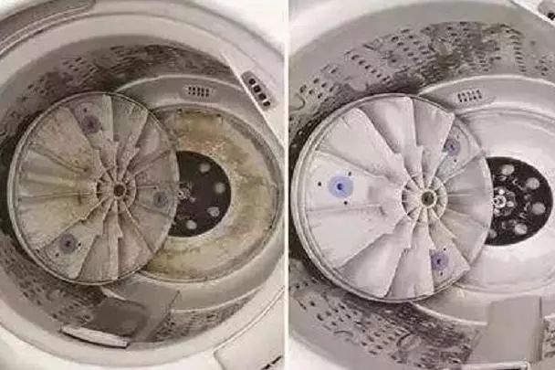 洗衣機常年不洗 污垢臟又多？扔個小玩意 洗完乾淨又殺菌