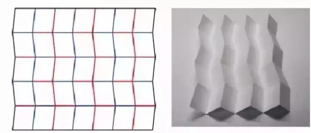 三浦折叠法A4纸图片