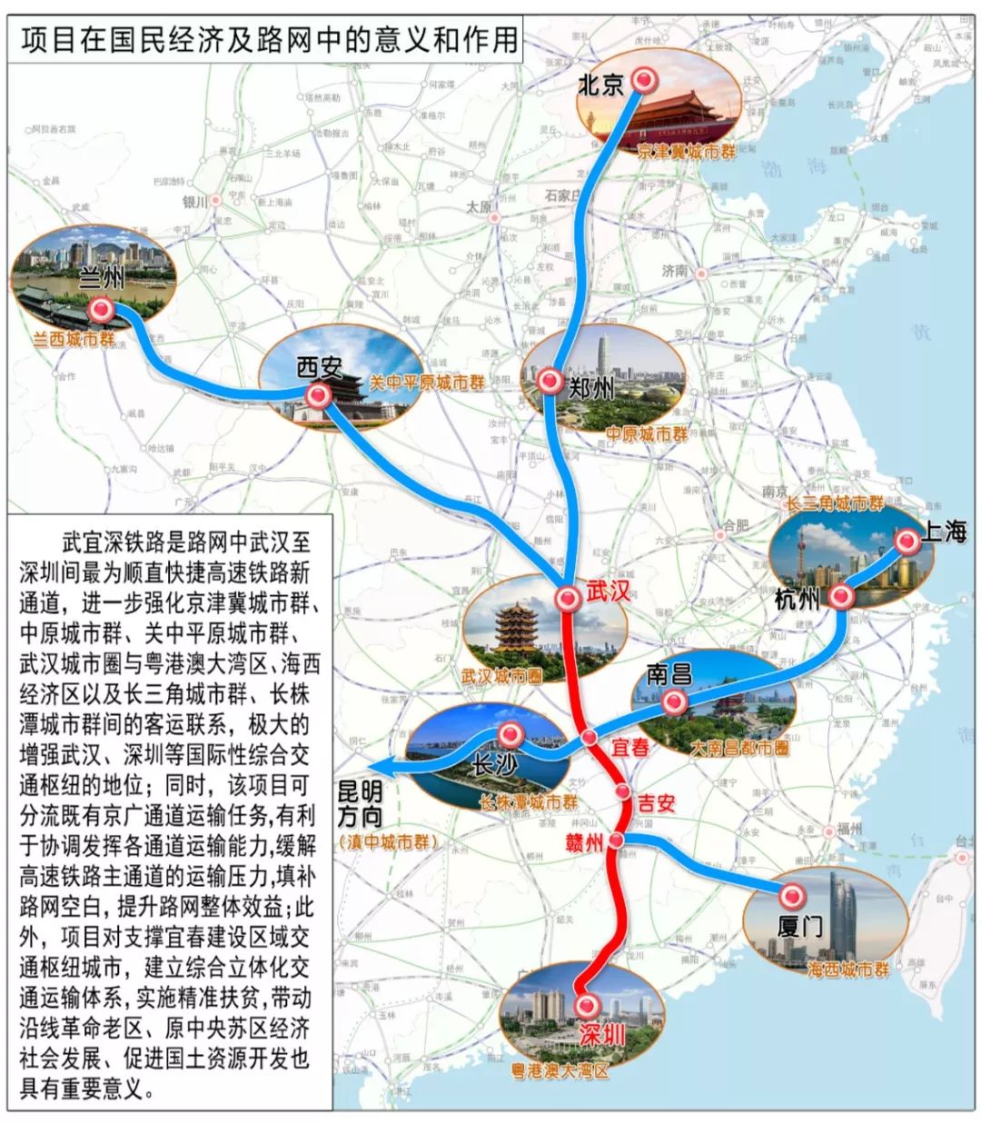 目前,宜春中心城区有赣西地区唯一的4c级民用航空机场,且正在规划明月