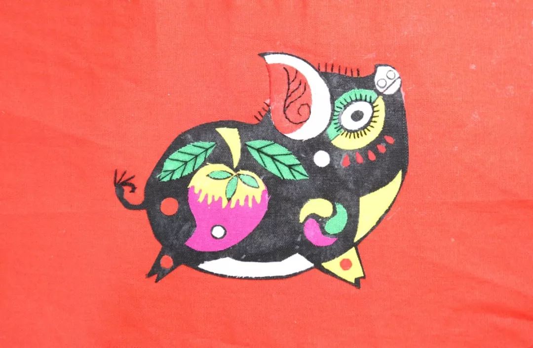 韩美林先生设计的1983年生肖猪邮票