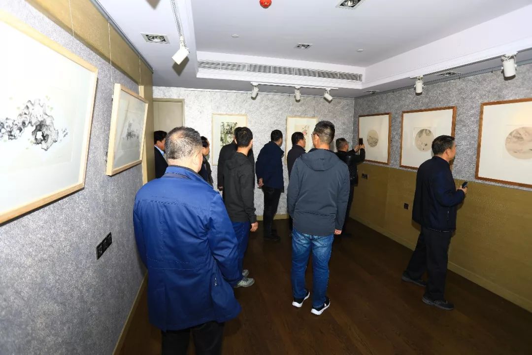 佳诺墨韵满新建齐永臻中国画双个展在佳诺美术馆开幕