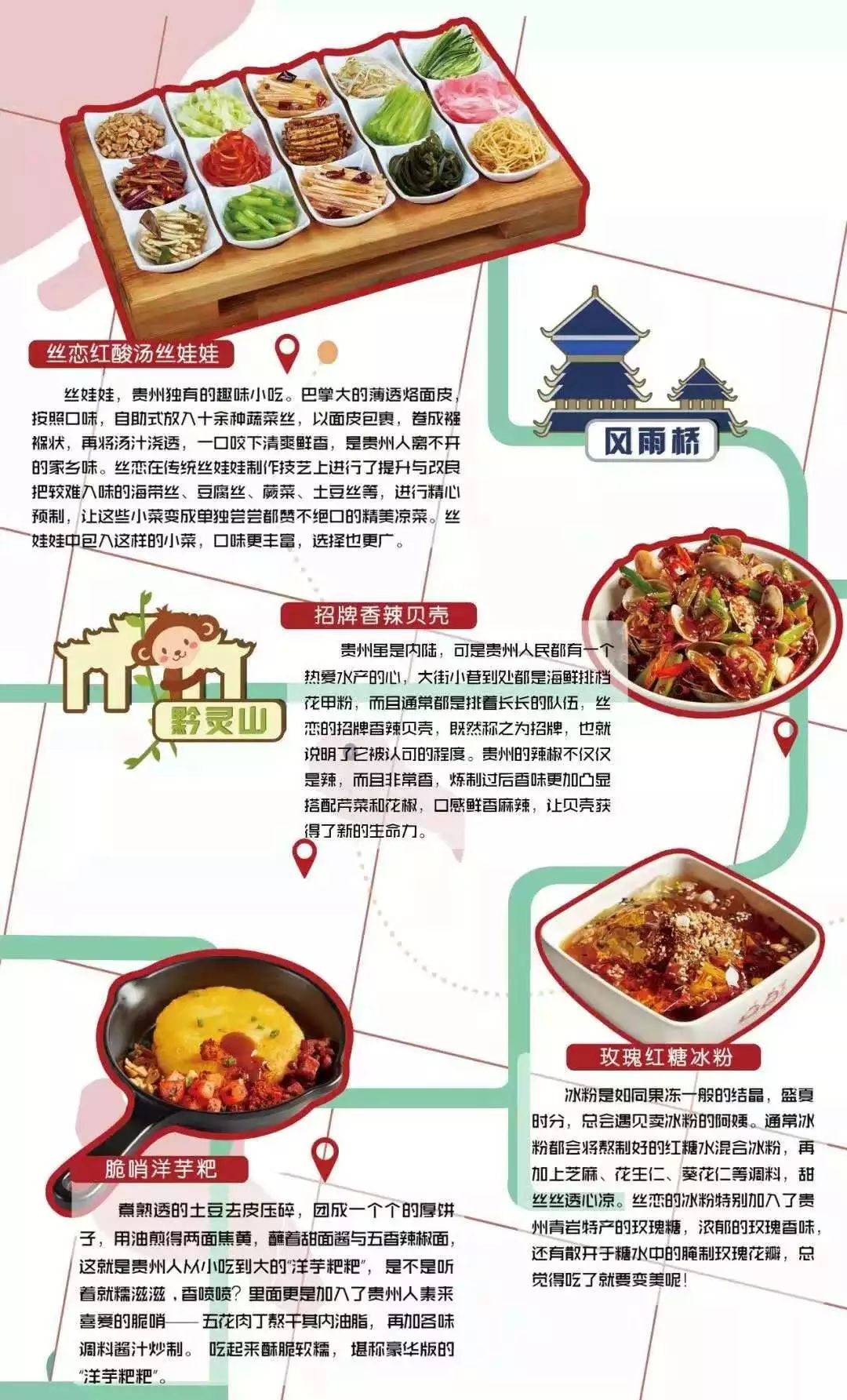 贵州小吃地图图片