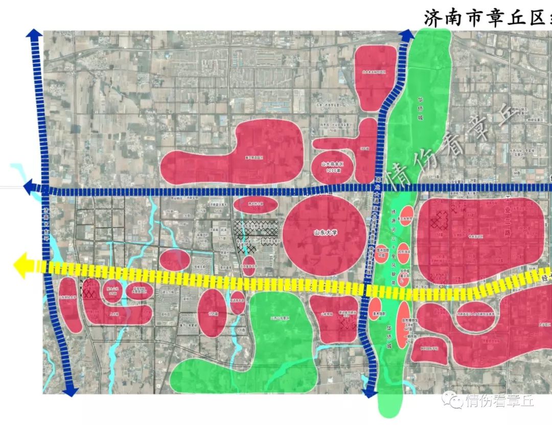 山大龙山校区规划图图片