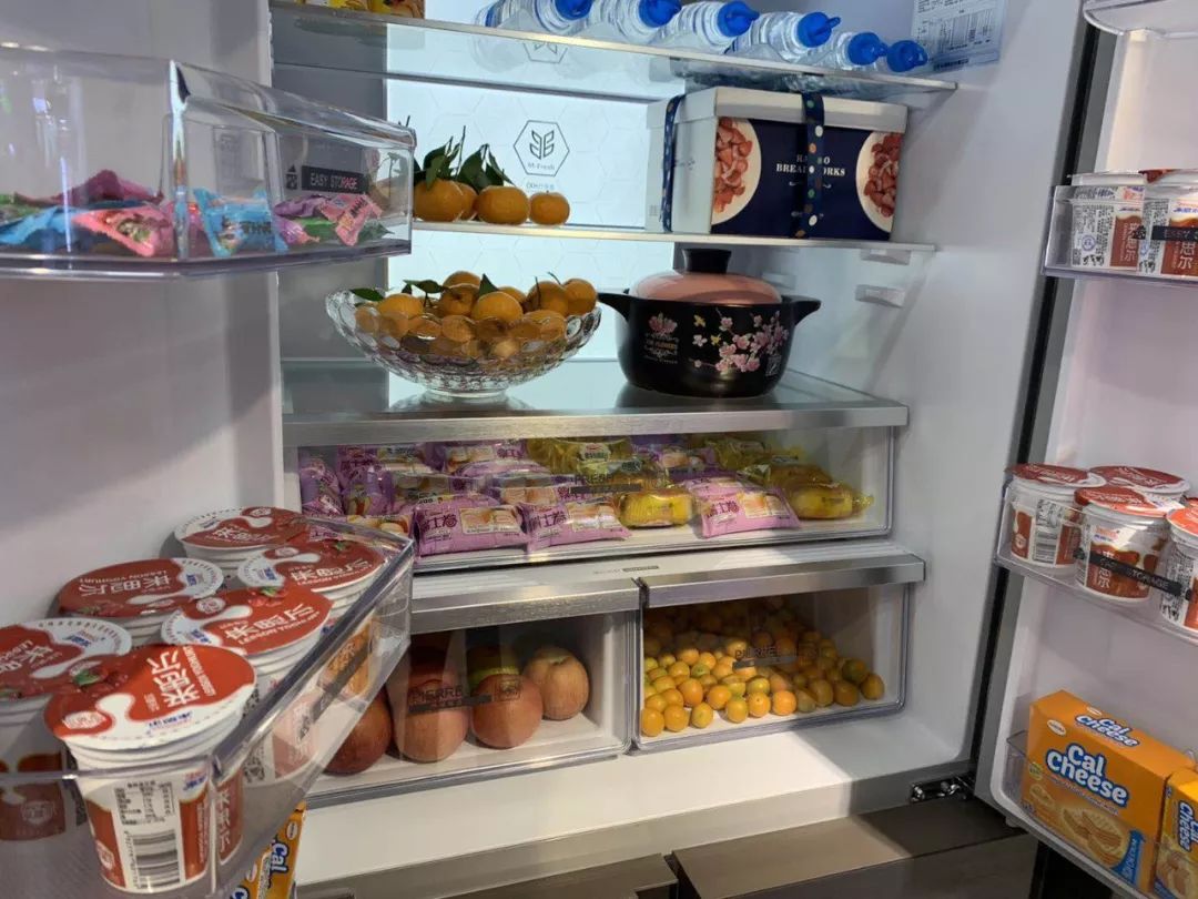 一冰箱零食图片真实图片