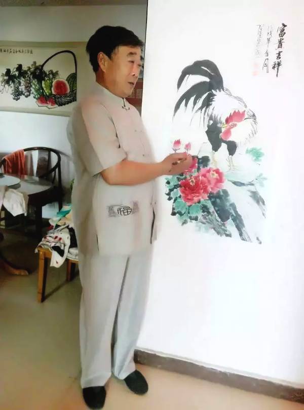 著名书画家张孝岗老师其作其人