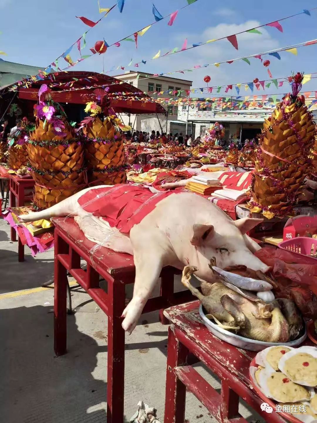 潮汕拜神猪脚的图片图片