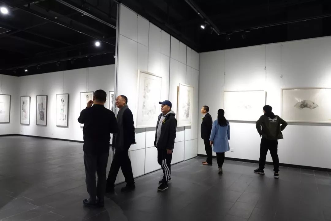 逸寫長安西安美術學院中國畫系教師作品展之威海行