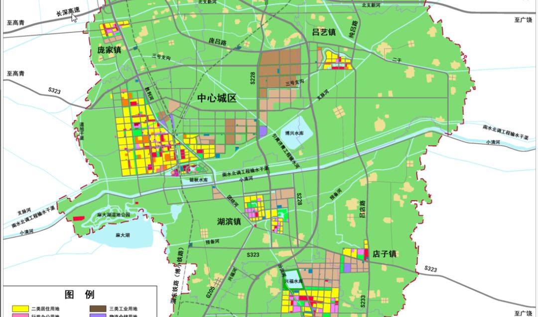 省政府最新批复博兴县最新规划总体规划附规划图