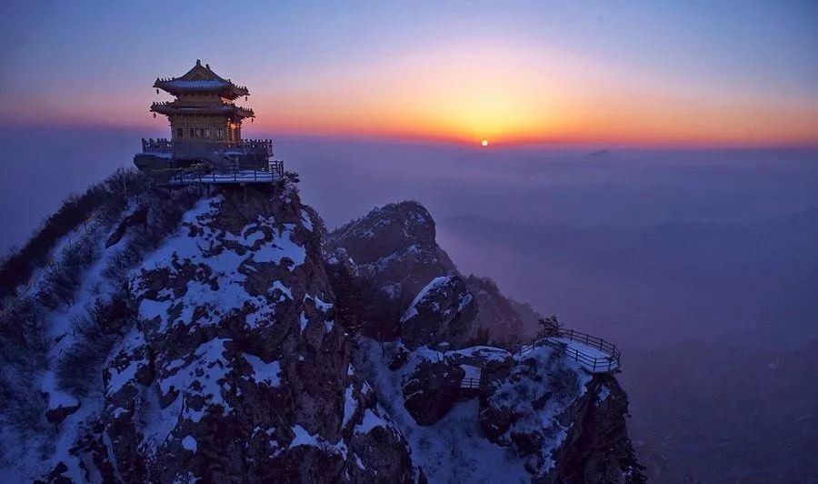 濤聲旅行特惠69元欒川5a老君山登頂賞雪看霧凇賞別樣十里畫廊