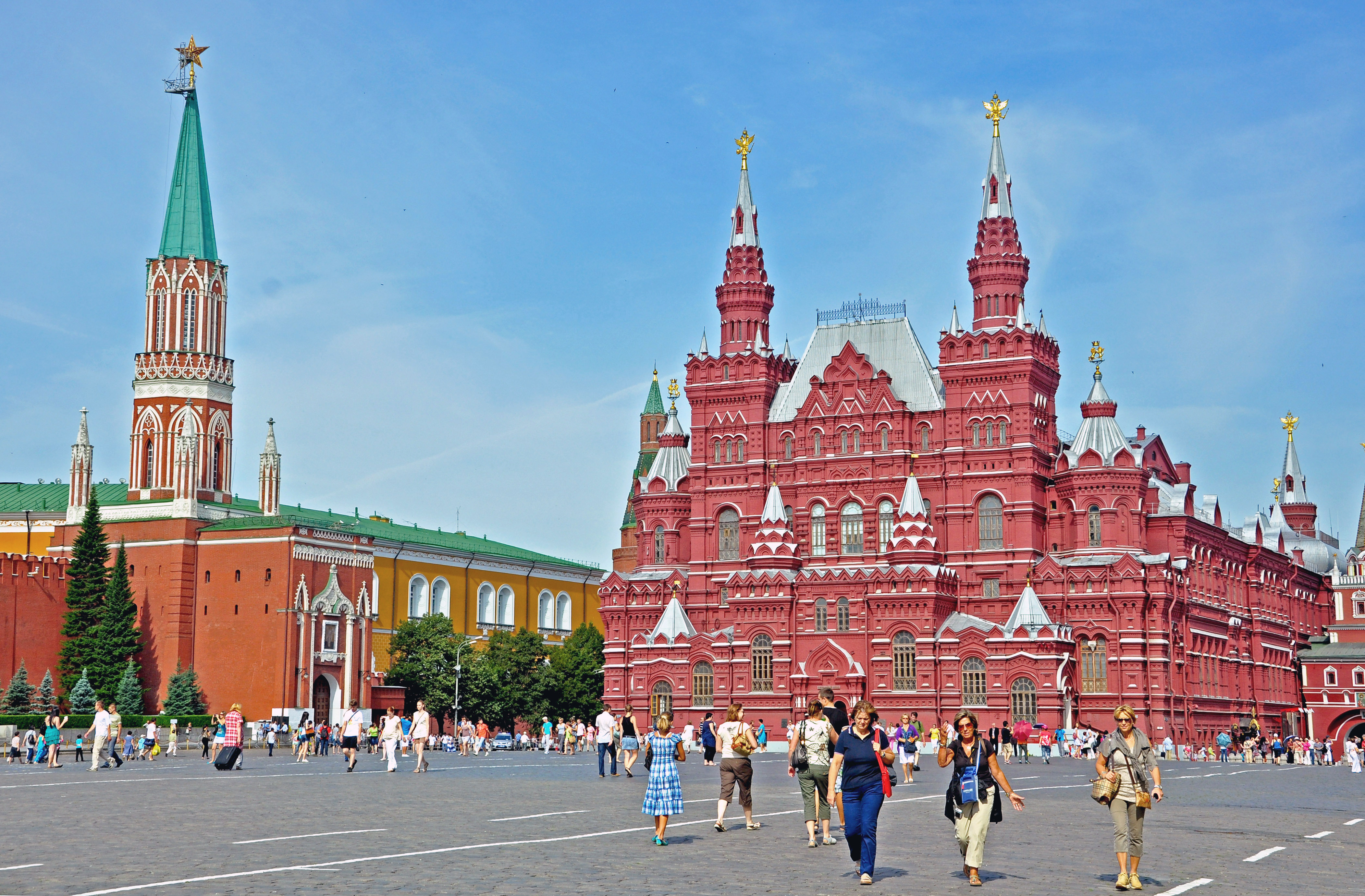 莫斯科人的骄傲,是国家举行各种大型庆典及阅兵活动的中心地点,是世界