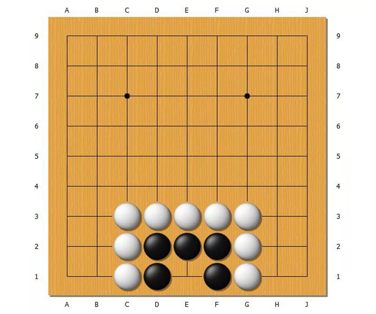 第四講圍棋規則禁入點和貼目大橋拓文3分鐘圍棋課堂