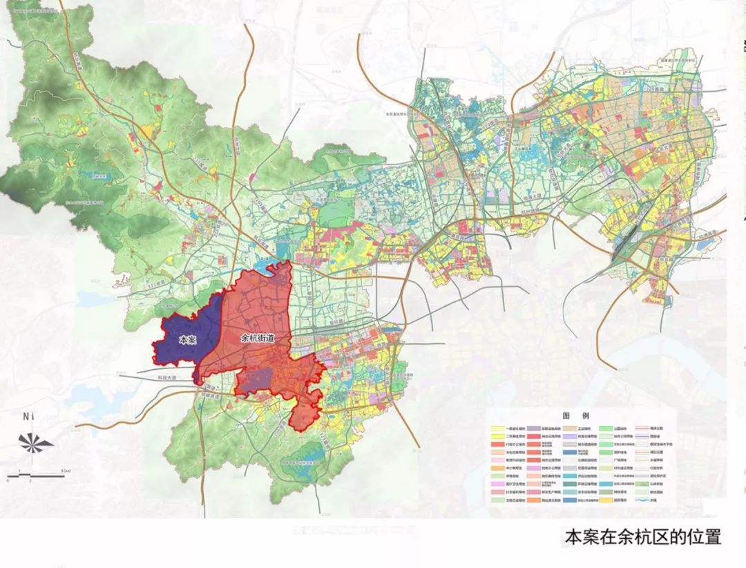 余杭东湖新城规划图图片