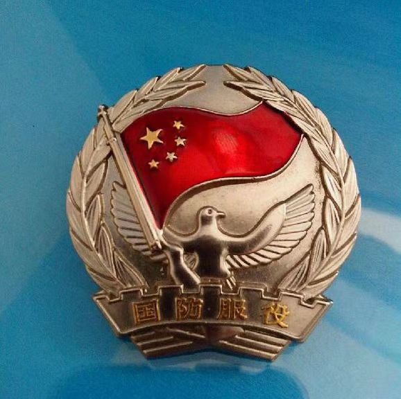 中国武警国防服役章图片