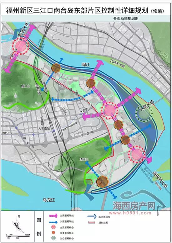 福州三江口最新规划图图片
