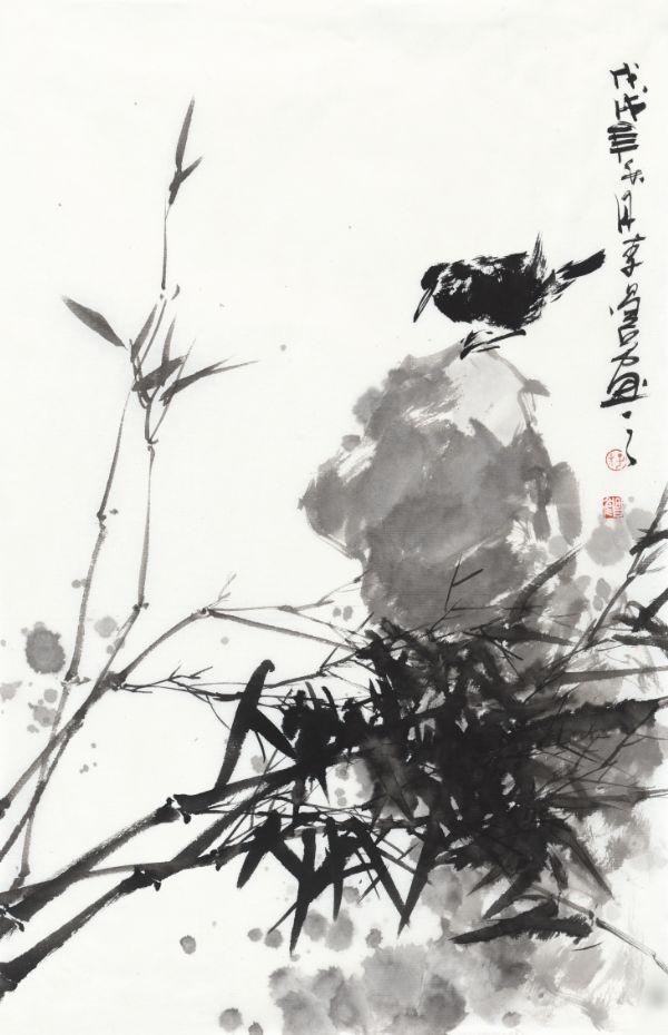 国画经典第125期当代著名花鸟画家李昌彦精品展