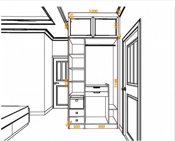 35款常見衣櫃設計衣櫃內部尺寸及結構一目瞭然讓收納更輕鬆