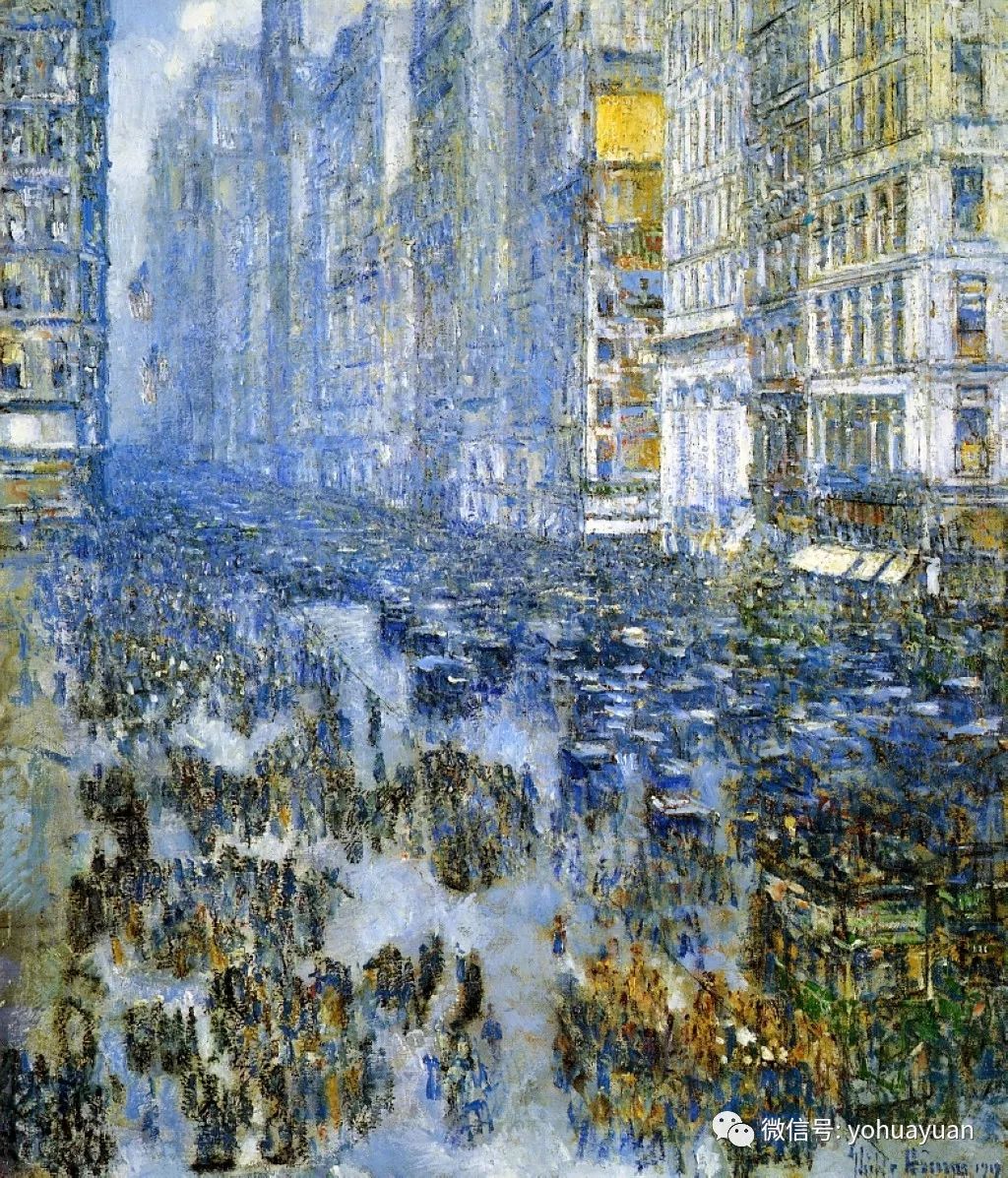 弗雷德裡克·恰爾德·哈薩姆(childe·hassam 1859年10月17日- 1935年