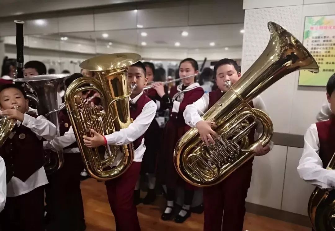 北京小学通州分校艺格管乐团闪耀首都学生演出季