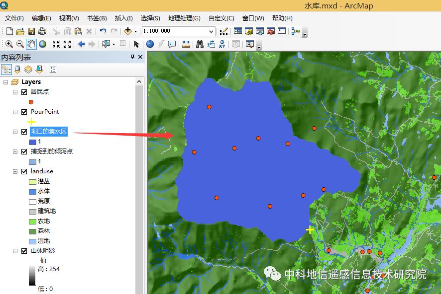 【资料】arcgis水文分析实战教程(第八期:水库库容计算_数据