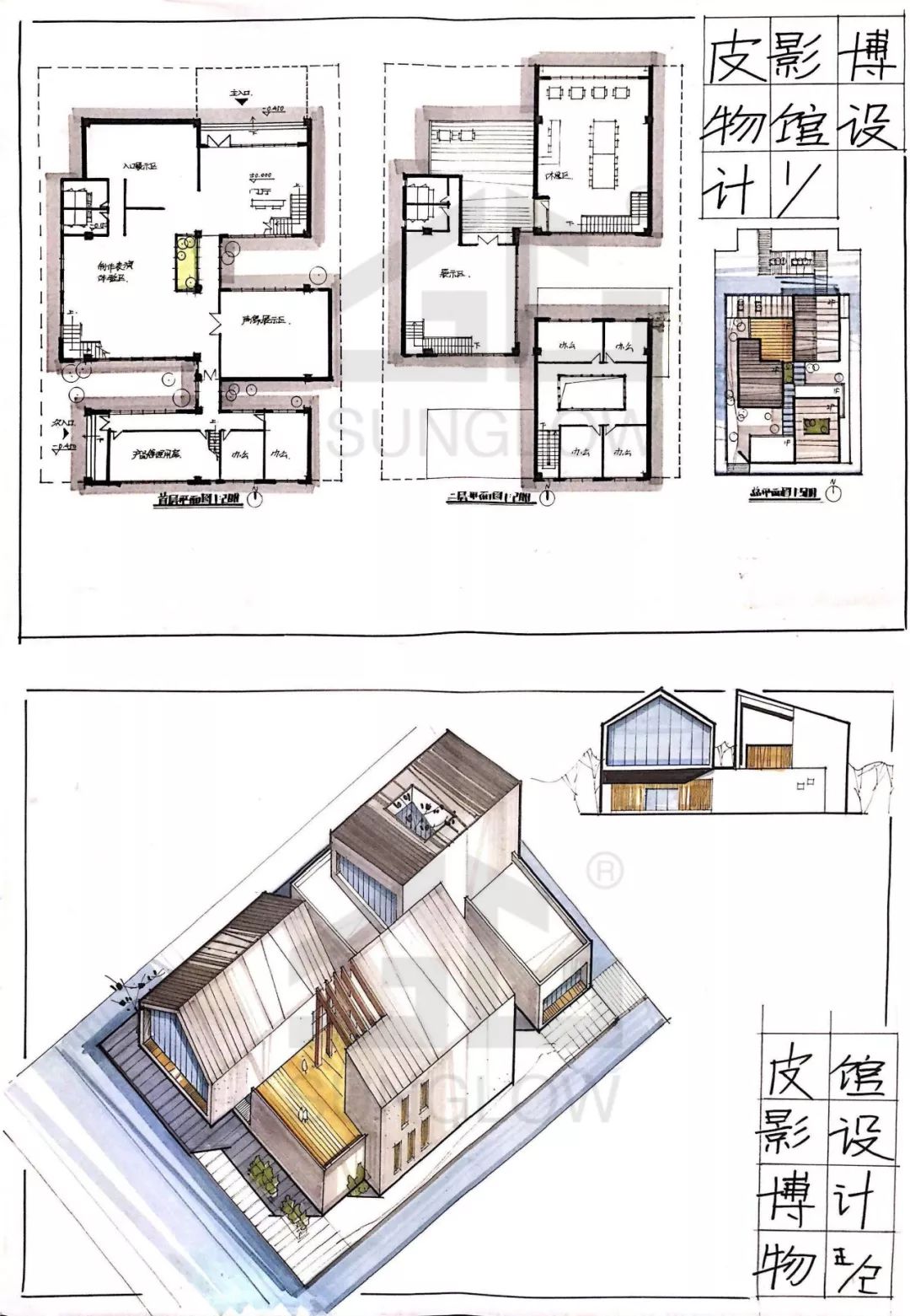 大快題模考評圖04西建大18華山古鎮皮影博物館