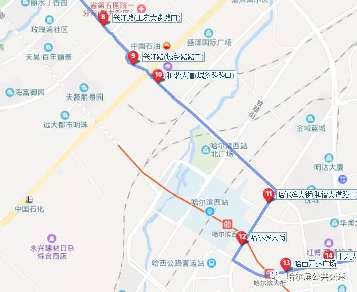 220路公交车线路图图片