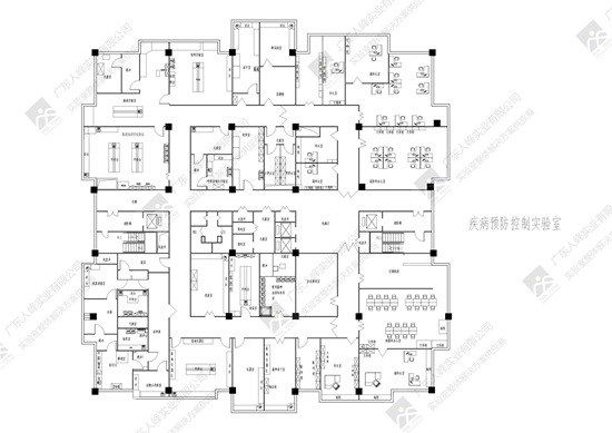 恆溫恆溼,淨化和有壓差的實驗室宜採用手工岩棉雙玻鎂夾芯彩鋼板吊頂